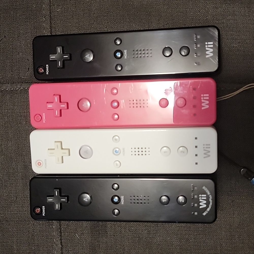 Nintendo Wii controllers